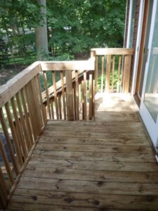 The deck looks much cleaner and brighter after using the RAD products; they did a better job than our pressure washing and cleaning with another product 8 weeks before.